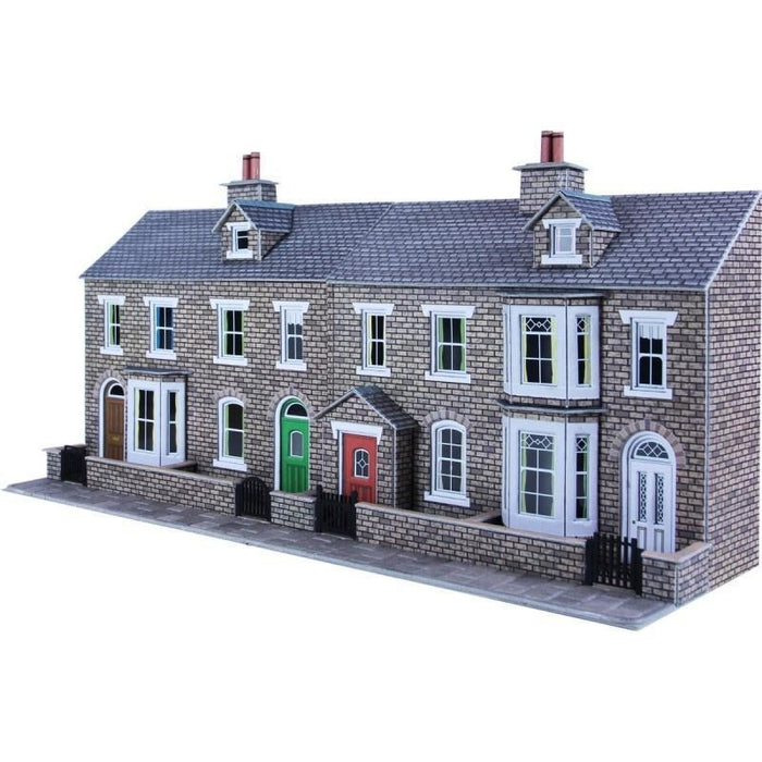 Metcalfe PO275 [OO] Low Relief Stone Terraced House Fronts