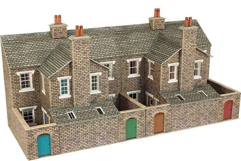 Metcalfe PO277 [OO] Low Relief Stone Terraced House Backs