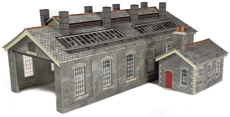 Metcalfe PO337 [OO] Stone Double Track Engine Shed