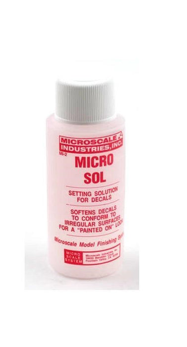 MicroScale MI-2 Micro Sol 1 oz. bottle Decal Setting Solution