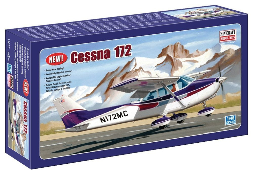 MiniCraft 11635 1:48 Cessna 172 Skyhawk