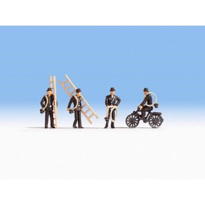Noch 15052 HO Chimney Sweep Figures 4pc