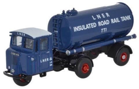 Oxford 76MH018 1:76 Scammell Mechanical Horse Tanker Insulated Road Rail Tank