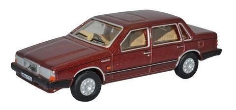 Oxford 76VO002 1:76 Volvo 760 Red Wood Metallic