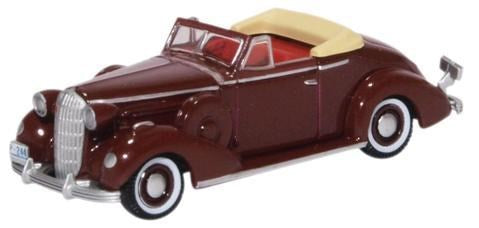Oxford 87BS36003 1:87 Buick Special Convertible Coupe 1936 Cardinal Maroon