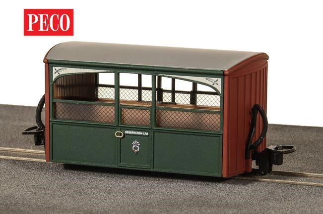 Peco GR-561 OO-9 FR Bug Box Coach, Zoo Car, Early Preservation Livery
