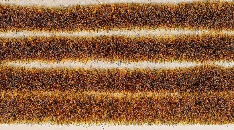 Peco PSG-27 4mm Wild Meadow Grass Tuft Strips - Self Adhesive (10)