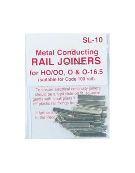 Peco SL-10 Metal Rail Joiners (Code100)