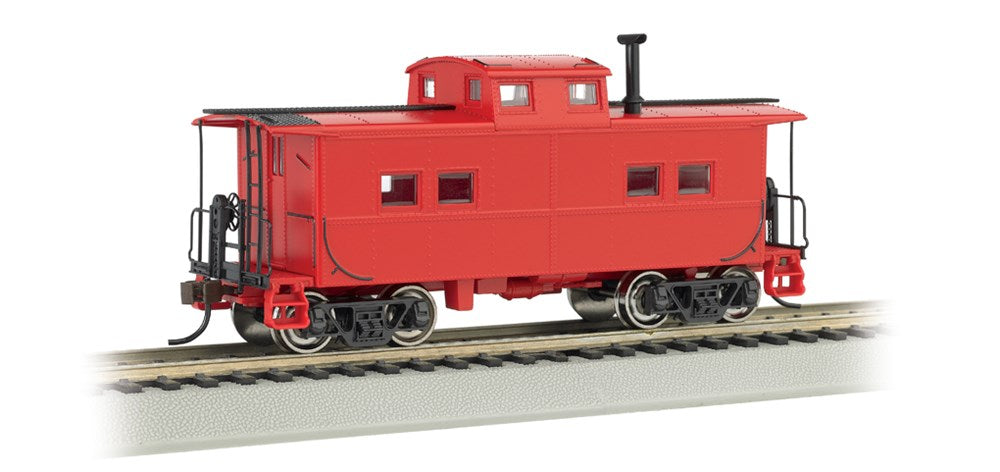Bachmann USA 16806 [HO] Northeast Steel Caboose - Painted, Unlettered - Caboose Red