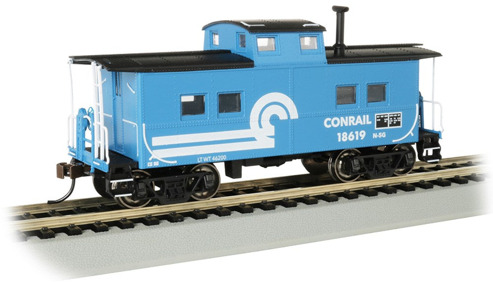 Bachmann USA 16822 [HO] Northeast Steel Caboose - Conrail #18619 - Blue