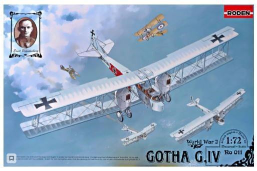 Roden 011 1:72 Gotha G.IV Bomber