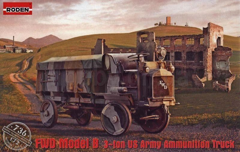 Roden 736 1:72 FWD Model B 3-ton US Army AmmunitionTruck