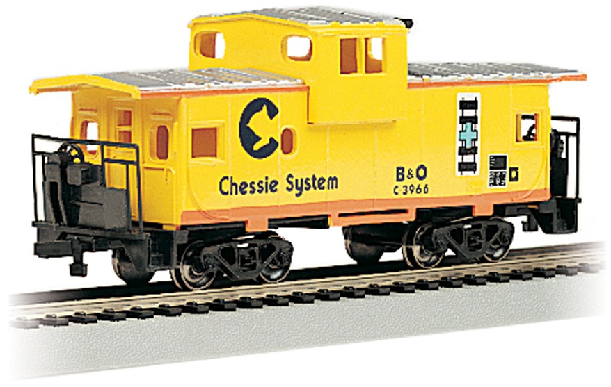 Bachmann USA 17709 [HO] 36' Wide-Vision Caboose - Chessie System