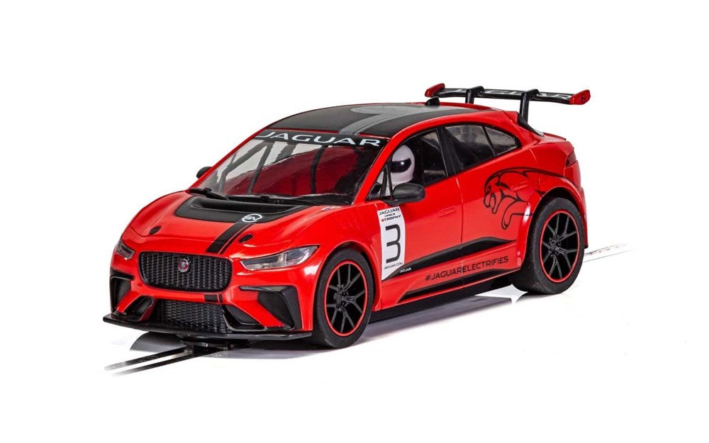 Scalextric C4042 Jaguar I-Pace - Red No.3