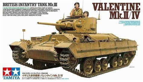 Tamiya 35352 1:35 British Infantry Tank Mk.III Valentine Mk.II/IV