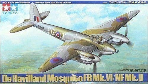 Tamiya 61062 1:48 De Havilland Mosquito F.B. Mk.VI/N