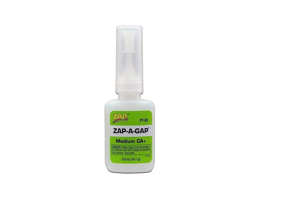 Zap PT-03 ZAP-A-GAP Medium CA+ 14.1g Bottle