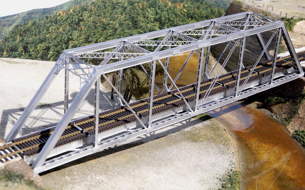 Central Valley 1906 HO 150ft Truss Bridge Kit - with Gusseted Girders