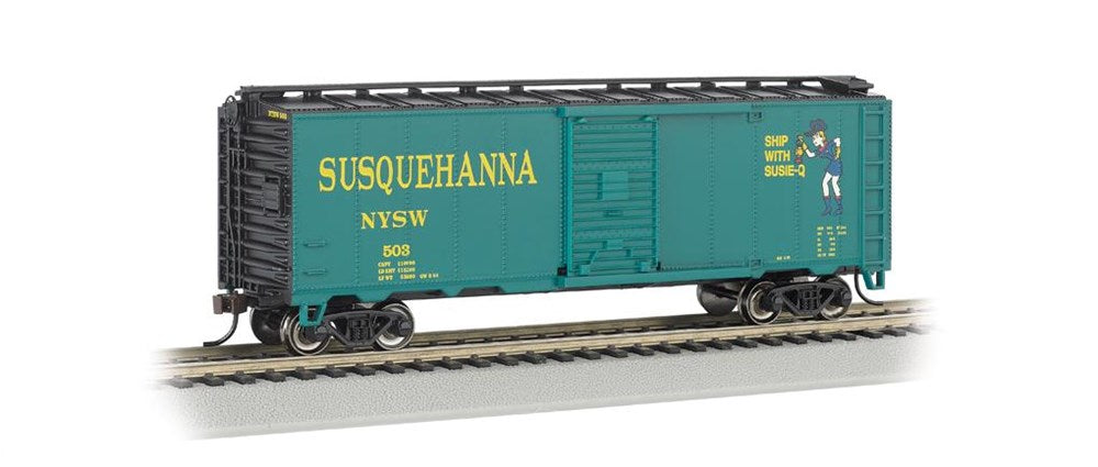 Bachmann USA 17001 [HO] 40' Box Car - New York, Susquehanna & Western (Suzy Q)