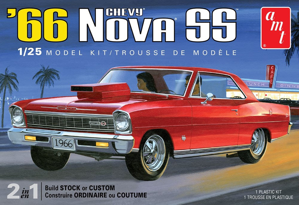 AMT 1198 1:25 1966 Chevy Nova SS