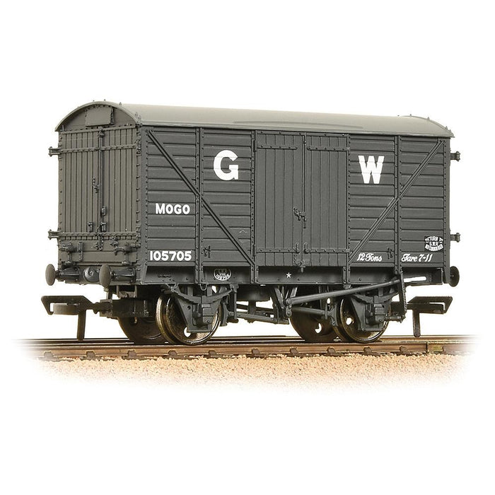 Branchline [OO] 37-778D GWR 12T 'Mogo' Van - GWR Grey