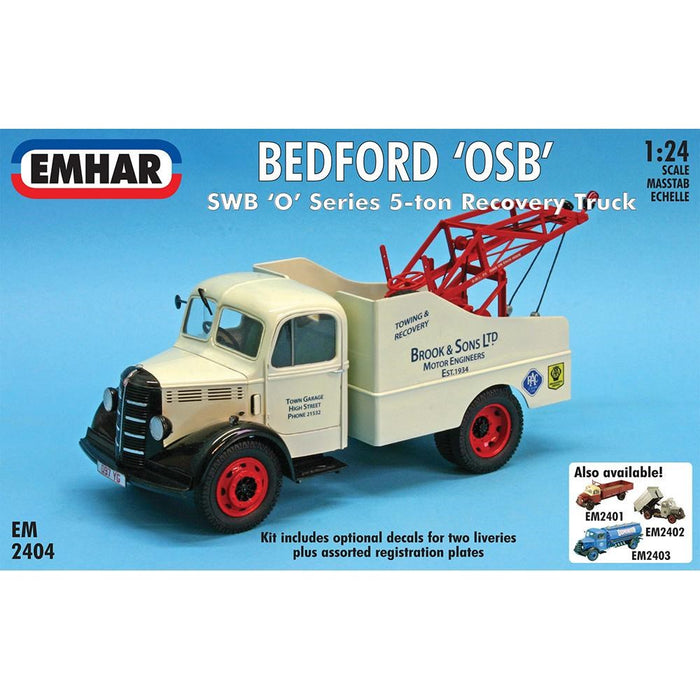 Emhar 2404 1:24 Bedford O Series SWB Recovery Truck