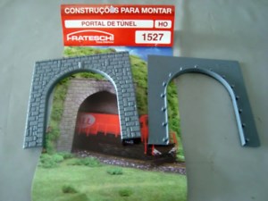 Frateschi 1527 HO Tunnel Portal Kit - Single Line