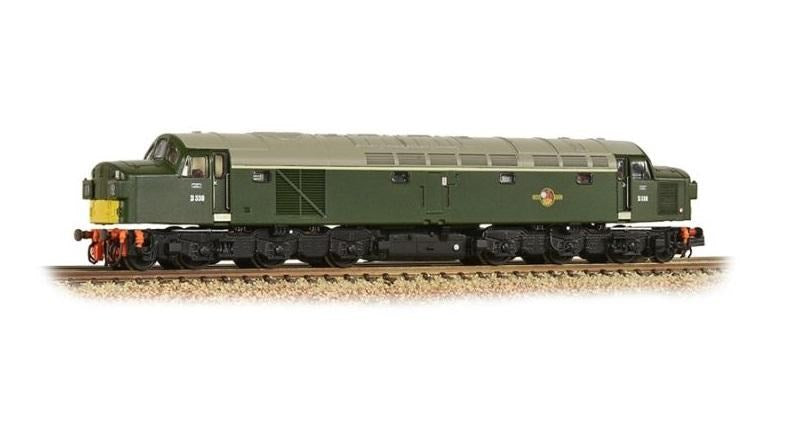 Graham Farish [N] 371-185 Class 40 Split Headcode D338 - BR Green (Small Yellow Panels)