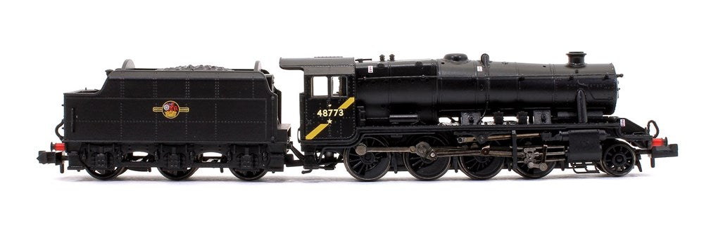 Graham Farish [N] 372-163DS LMS Stanier 8F 48773 - BR Black (Late Crest) (Sound Fitted)