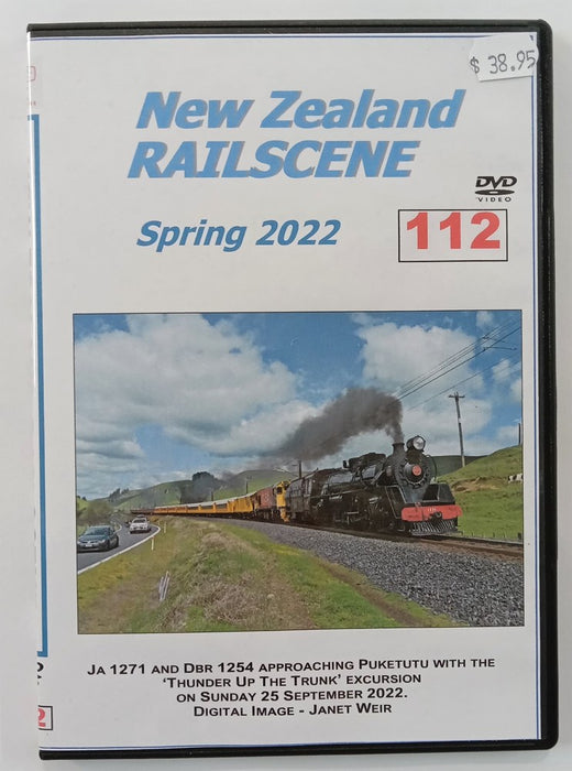 New Zealand Railscene DVD 112 - Spring 2022