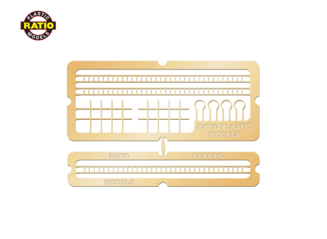 Ratio 218 N Signal Laddering Etched Brass - Builder Accessories Pack