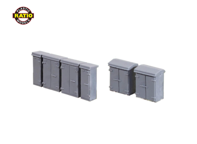Ratio 257 N Relay Boxes 10pc