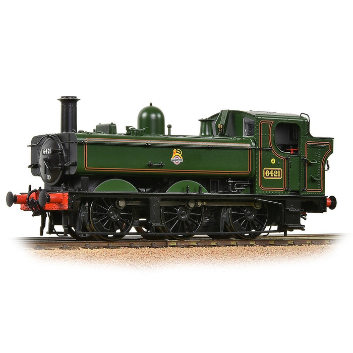 Branchline [OO] 31-639 GWR 64XX Pannier Tank 6421 BR Lined Green (Early Emblem)