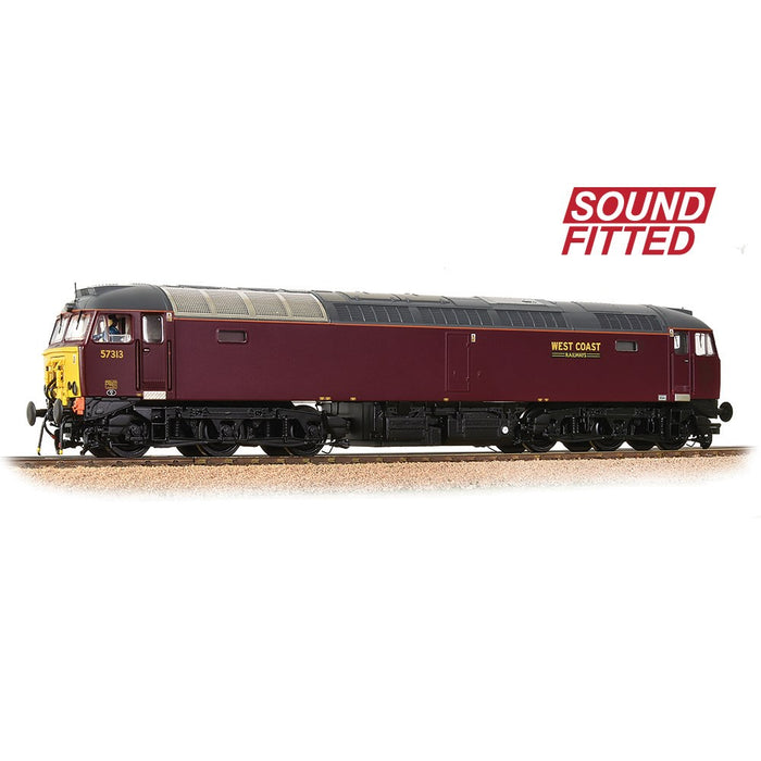 Branchline [OO] 32-765SF Class 57/3 57313 - WCRC Maroon (Sound Fitted)