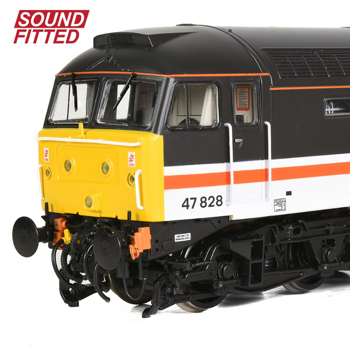Branchline [OO] 35-413SF Class 47/4 47828 BR InterCity (Swallow) (Sound Fitted)