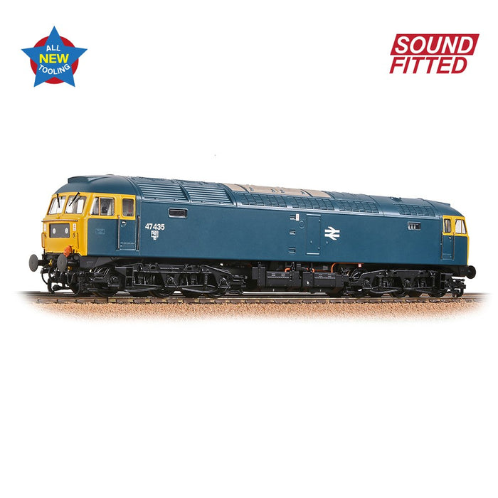 Branchline [OO] 35-414SF Class 47/4 47435 BR Blue (Sound Fitted)