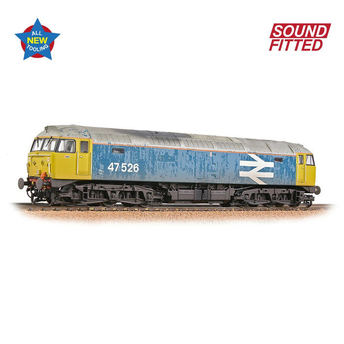 Branchline [OO] 35-421SF Class 47/4 47526 BR Blue (Large Logo) [W]