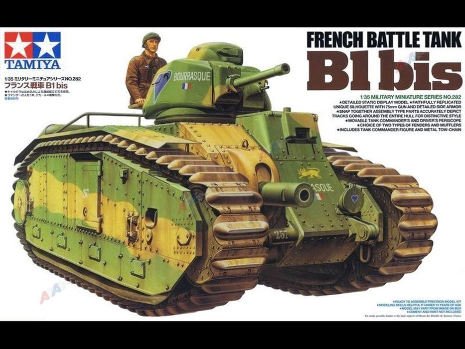 Tamiya 35282 1/35 French Battle Tank B1 Bis