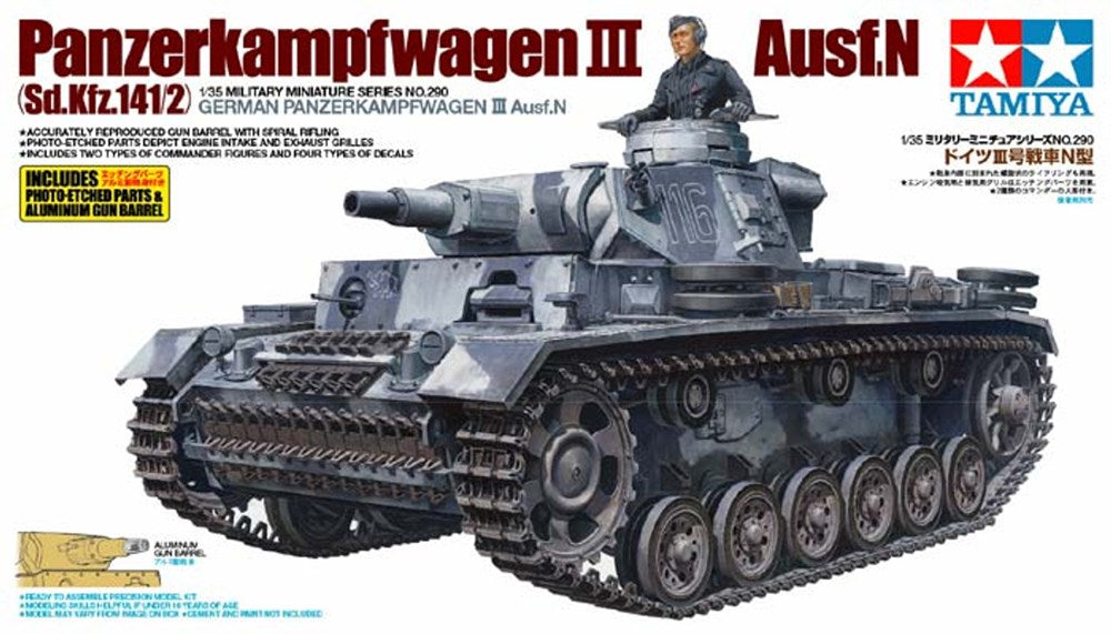 Tamiya 35290 1/35 Pz.Kpfw.III Ausf.N