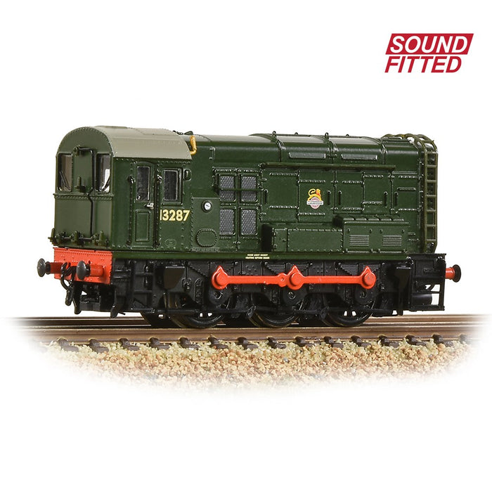 Graham Farish [N] 371-013SF Class 08 13287 BR Green (Early Emblem) (Sound Fitted)