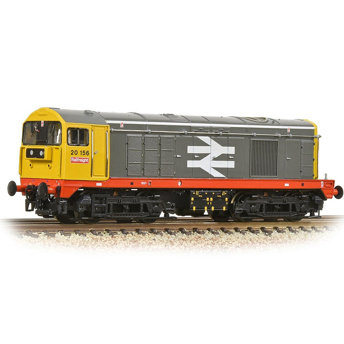 Graham Farish [N] 371-034A Class 20/0 Headcode Box 20156 BR Railfreight (Red Stripe)