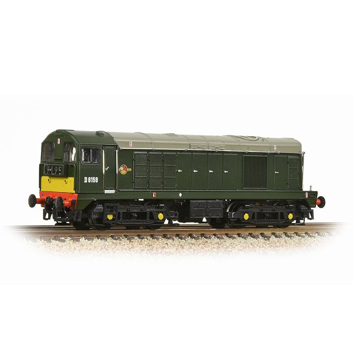 Graham Farish [N] 371-038 Class 20/0 Headcode Box D8158 - BR Green (Small Yellow Panels)