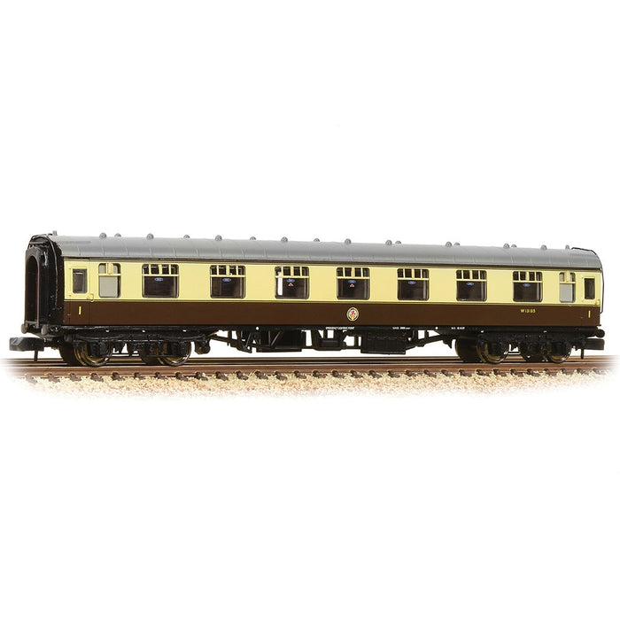 Graham Farish [N] 374-163A BR Mk1 FK First Corridor BR (WR) Chocolate & Cream