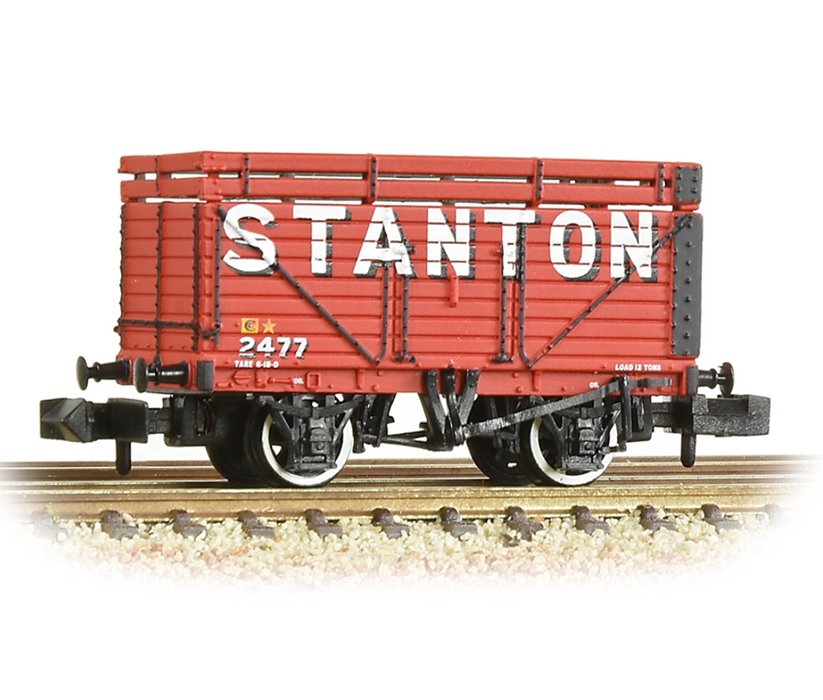 Graham Farish [N] 377-208 8 Plank Wagon Coke Rails 'Stanton'