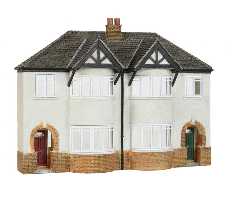 Branchline [OO] 44-0206 Scenecraft Low Relief 1930s Semi Detached Houses