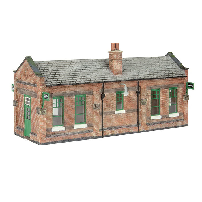 Branchline [OO] 44-116A Scenecraft Great Central Waiting Room (Green & Cream)