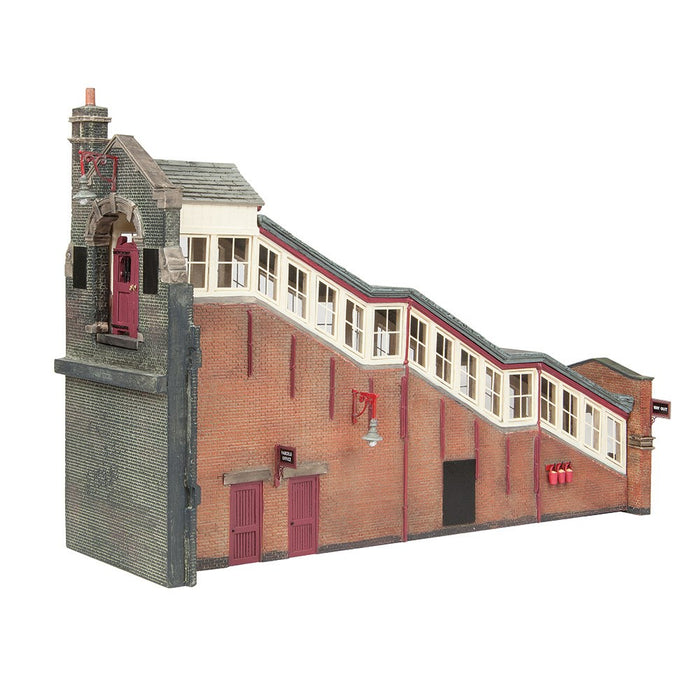 Branchline [OO] 44-119C Scenecraft Great Central High Level Station Entrance Maroon & Cream