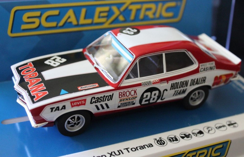 Scalextric C4457 Holden XU1 Torana Peter Brock 1972 Bathurst Winner 28C
