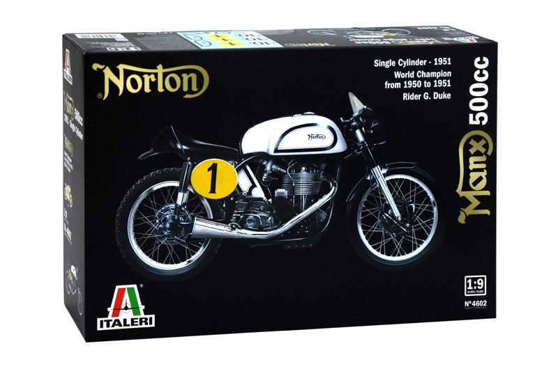 Italeri 4602 1:9 Norton Manx Single Cylinder 500cc 1951