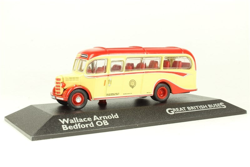 Atlas Editions 4655103 1:76 Bedford OB - Wallace Arnold (Great British Buses)